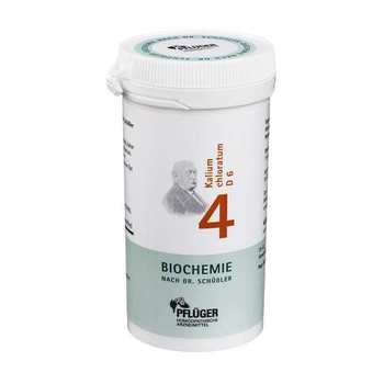BIOCHEMIE Pflüger 4 Kalium chloratum D 6 Tabletten