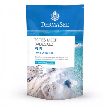 DERMASEL Totes Meer Badesalz Pur
