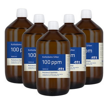 Kolloidales Silber (Silberwasser) 100 ppm