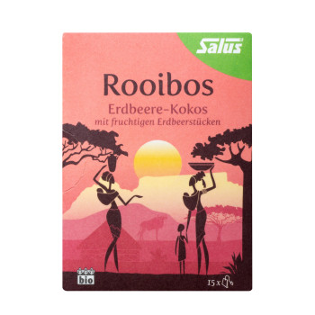 ROOIBOS TEE Erdbeere-Kokos Kräut.Frü.Tee Bio Salus