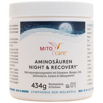 AMINOSÄUREN NIGHT & Recovery MITOcare Pulver