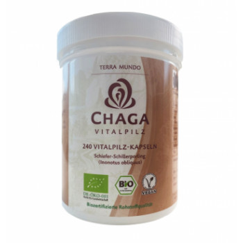 CHAGA VITALPILZ Bio Kapseln