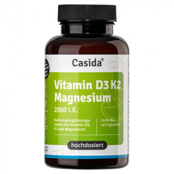VITAMIN D3 K2 Magnesium 2000 I.E. Kapseln