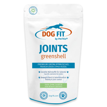 DOG FIT by PreThis® JOINTS greenshell